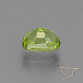 Peridoto Verde Vivo Claro Natural 1.96ct, Almofada, VS