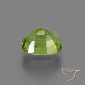 Peridoto Verde amarelado Natural 2.37ct, Almofada, VS-SI
