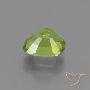 Peridoto Verde médio Natural 2.13ct, Almofada, VS-SI