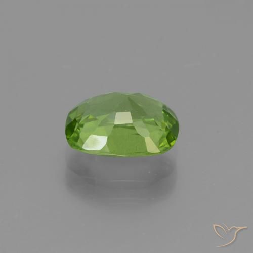 Peridoto verde vivo Natural 2.25ct, Almofada, VS