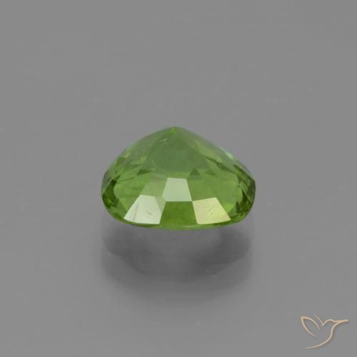 Peridoto Verde médio Natural 2.29ct, Almofada, VS