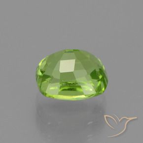 Peridoto Verde médio Natural 2.30ct, Almofada, VS