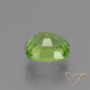 Peridoto verde vivo Natural 2.05ct, Almofada, VS