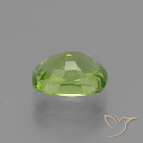 Peridoto verde vivo Natural 2.07ct, Almofada, VS