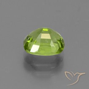 Peridoto Verde médio Natural 2.26ct, Almofada, VS
