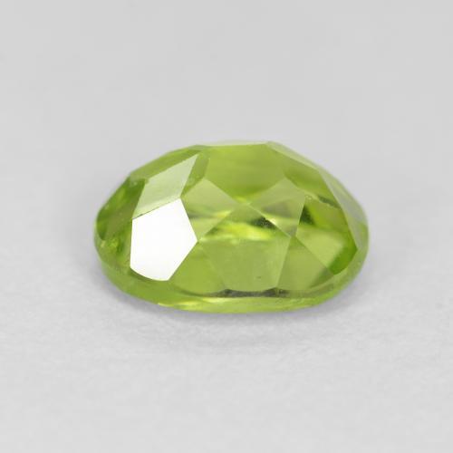 Peridoto Verde amarelado Natural 1.36ct, oval, VS