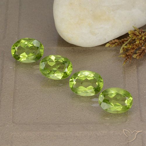 5.50ctw Natural verde vivo Peridoto, oval, VS