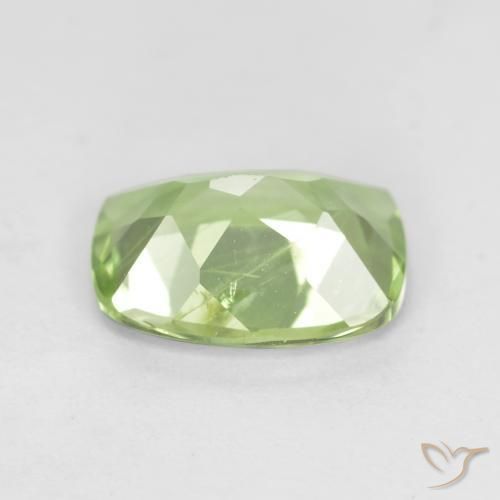 Peridoto Pêra Pêra Verde Natural 1.29ct, Almofada, VS-SI