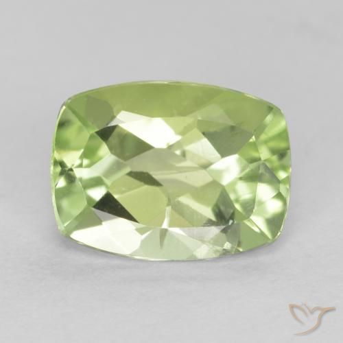 1.41ct Natural Verde Vivo Claro Peridoto, Almofada, VS