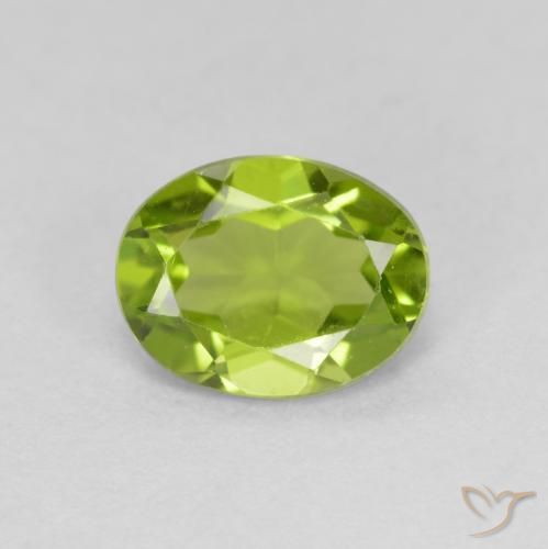 1.81ct Natural verde vivo Peridoto, oval, VS