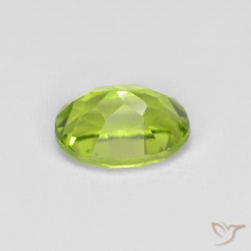 Peridoto Verde médio Natural 1.08ct, oval, VS