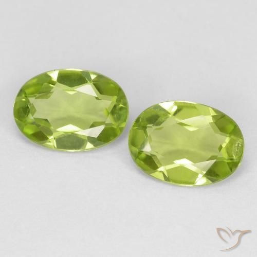 1.49ctw Natural verde vivo Peridoto, oval, VS