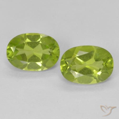 1.89ctw Natural verde vivo Peridoto, oval, VS