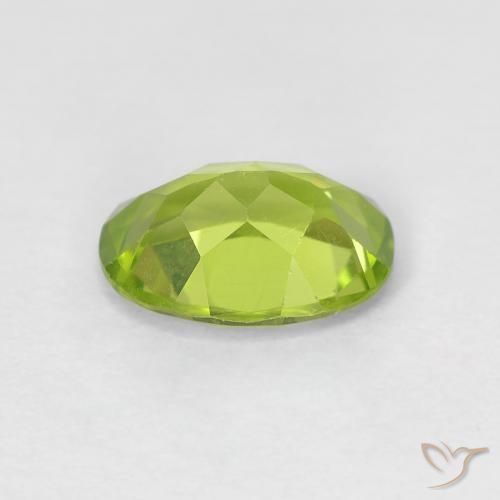 Peridoto Verde médio Natural 1.21ct, oval, VVS-VS