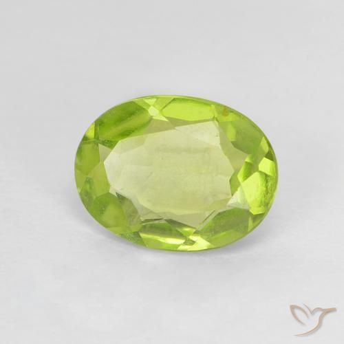 Peridoto Verde claro Natural 1.04ct, oval, VVS-VS