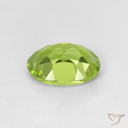 Peridoto Verde claro Natural 1.21ct, oval, VVS-VS