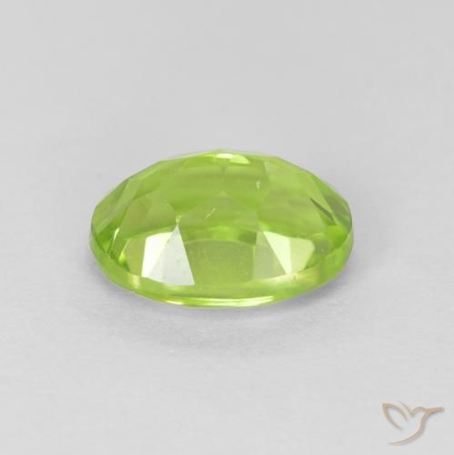 Peridoto Verde médio Natural 1.43ct, oval, VS