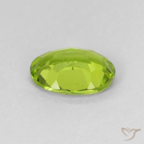 Peridoto Verde claro Natural 1.11ct, oval, VS