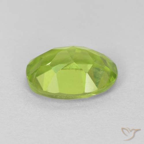 Peridoto Verde claro Natural 1.20ct, oval, VVS-VS