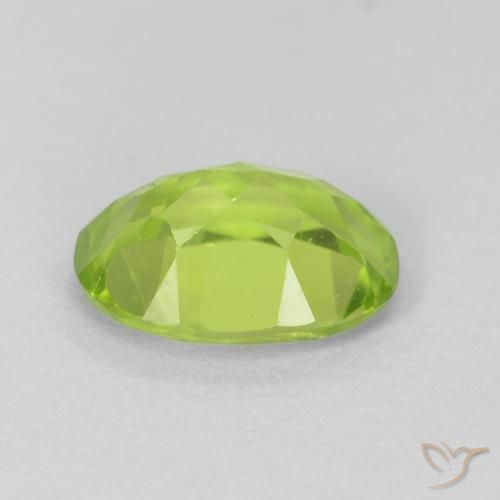 Peridoto Verde claro Natural 1.23ct, oval, VVS-VS