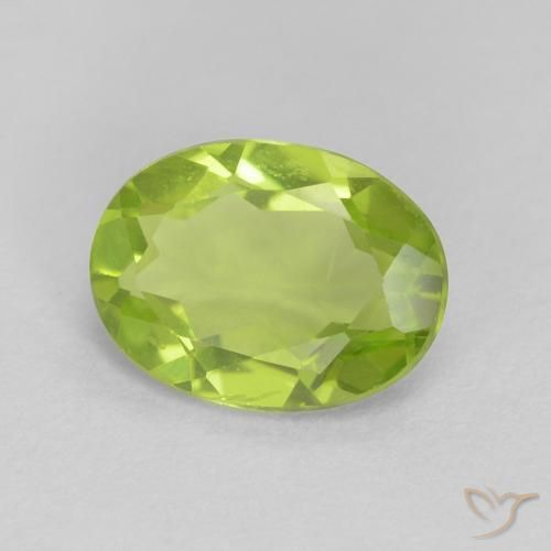 Peridoto Verde claro Natural 1.09ct, oval, VVS-VS