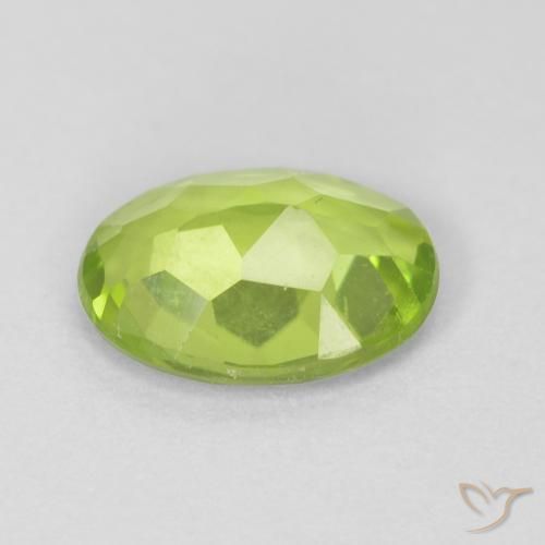 Peridoto Verde claro Natural 1.09ct, oval, VVS-VS