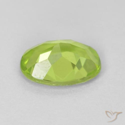 Peridoto Verde claro Natural 1.11ct, oval, VVS-VS