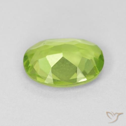 Peridoto Verde claro Natural 1.09ct, oval, VVS-VS