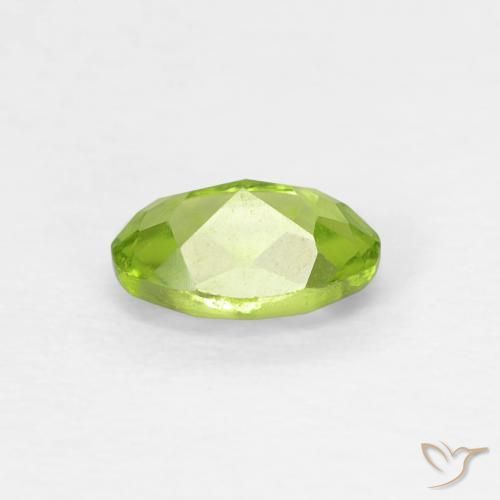 Peridoto Verde claro Natural 0.57ct, oval, VS