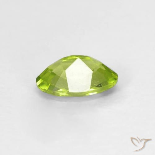 Peridoto Verde claro Natural 0.49ct, oval, VS