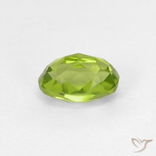 Peridoto Verde claro Natural 0.66ct, oval, VVS-VS