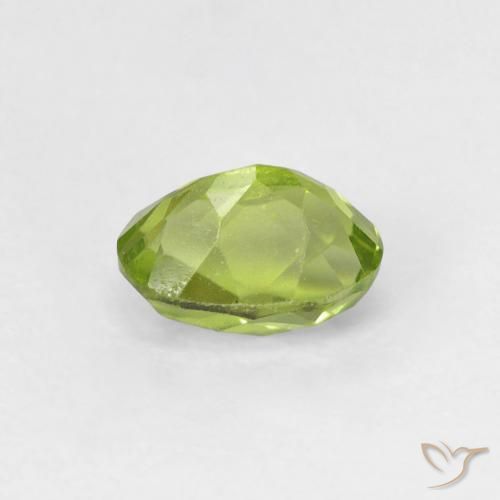 Peridoto Verde claro Natural 0.72ct, oval, VVS-VS