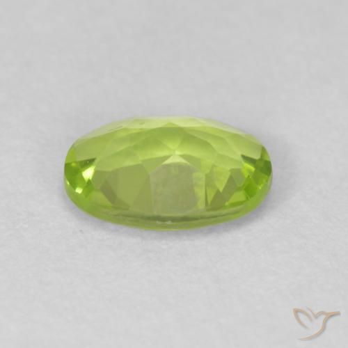 Peridoto Verde claro Natural 0.84ct, oval, VVS