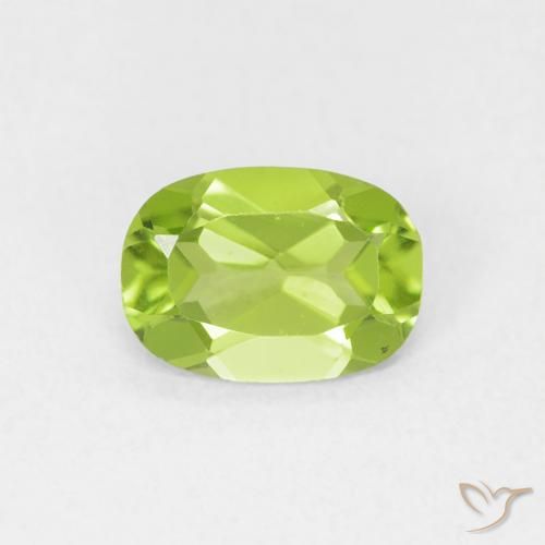 0.78ct Natural Verde amarelado Peridoto, oval, VVS-VS