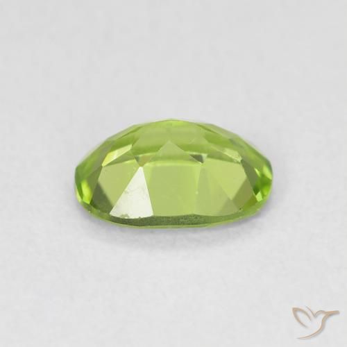 Peridoto Verde médio Natural 0.87ct, oval, VS
