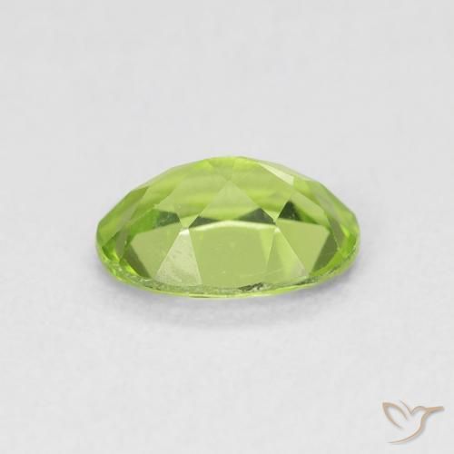 Peridoto Verde claro Natural 0.91ct, oval, VS