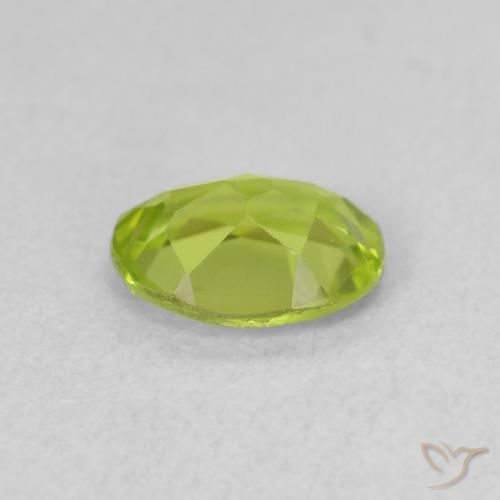Peridoto Verde claro Natural 0.78ct, oval, VVS-VS