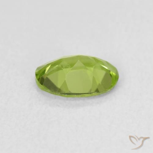 Peridoto Verde médio Natural 0.76ct, oval, VS