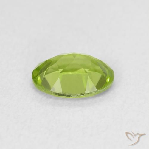 Peridoto Verde médio Natural 0.86ct, oval, VS
