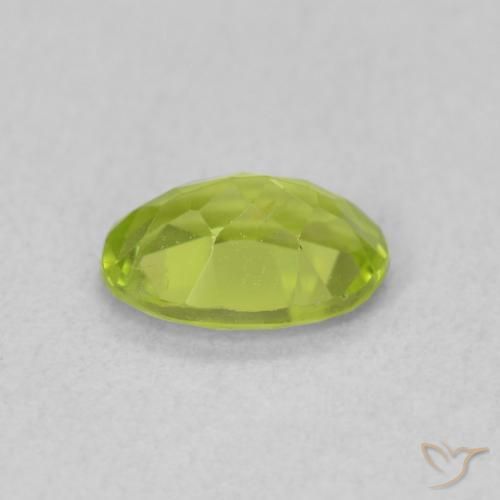 Peridoto Verde claro Natural 0.83ct, oval, VS