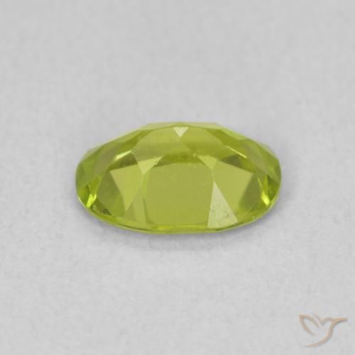 Peridoto Verde claro Natural 0.79ct, oval, VS