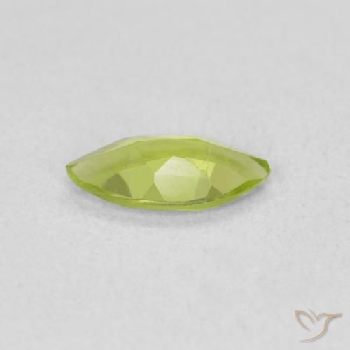 Peridoto Verde claro Natural 0.50ct, Marquesa, VS