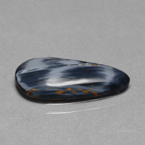 Pietersite Multicolorido Natural 2.63ct, Formato de pêra, Opaco