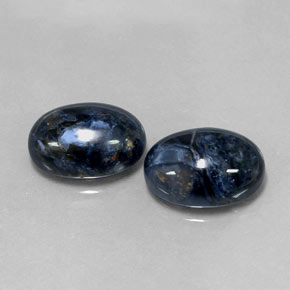 Pedras preciosas de pietersita multicolorido natural de  ct, corte oval, opaco