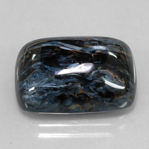 Pietersita multicolorido natural 14,99ct, almofada cortada, opaco