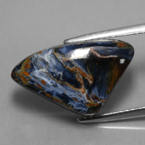 Pietersite Multicolorido Natural 7.45ct, Forma extravagante, Opaco