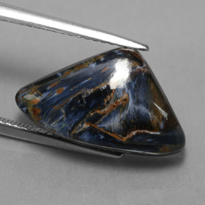 Pietersite Multicolorido Natural 7.45ct, Forma extravagante, Opaco