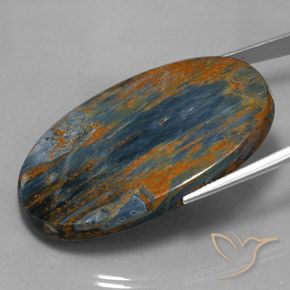 Pietersite Multicolorido Natural 68.06ct, oval, Opaco