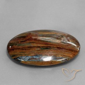 Pietersite Multicolorido Natural 22.73ct, oval, Opaco