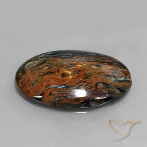 Pietersite Multicolorido Natural 23.54ct, oval, Opaco